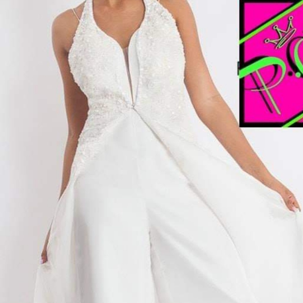 Racel Allen Jumper with over skirt.
